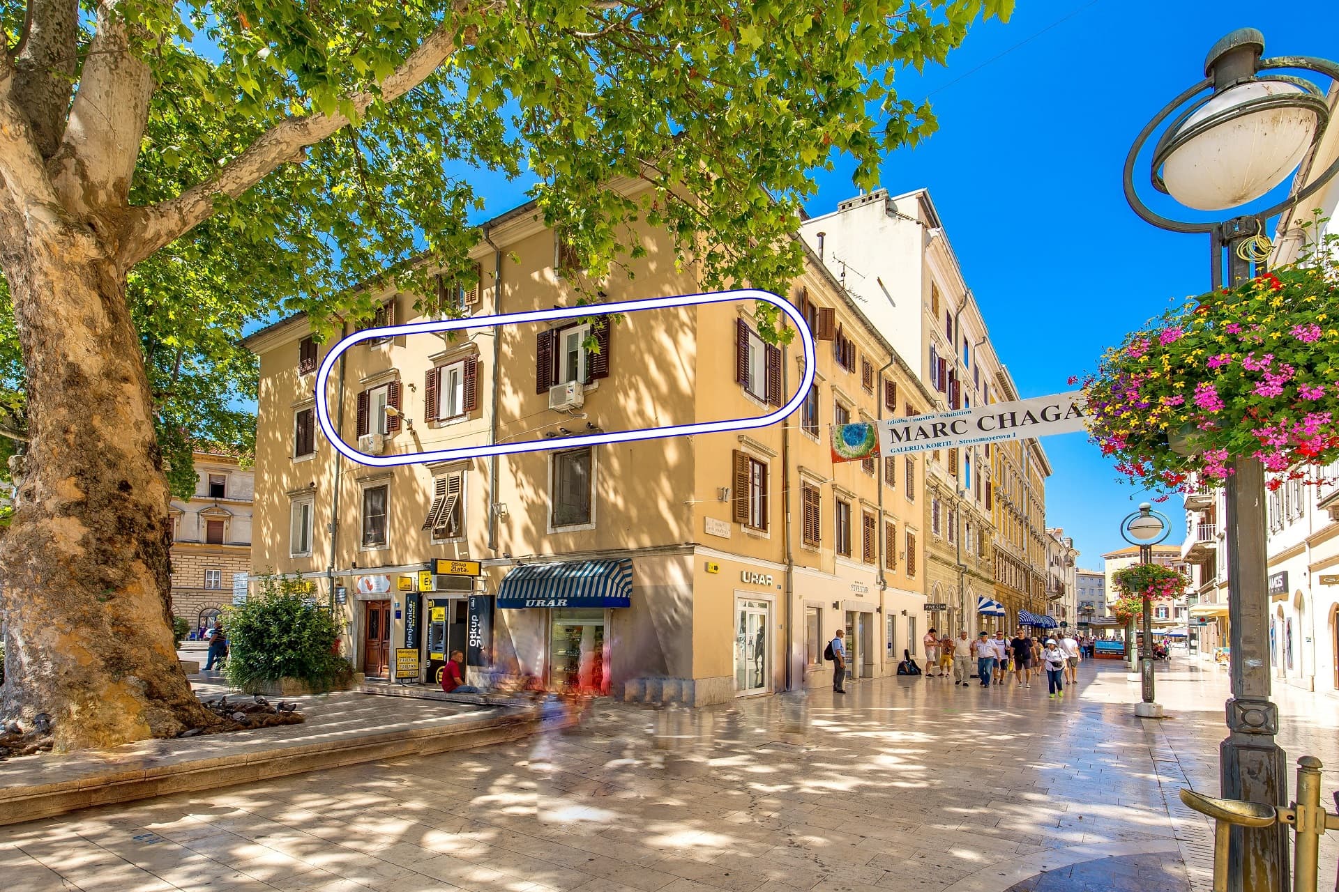 InCenter Apartmani Rijeka u centru Rijeke, odmah uz Korzo